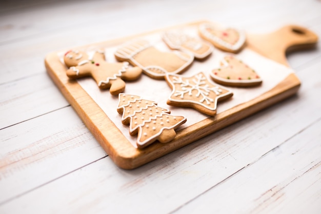 Foto gratuita galletas de navidad