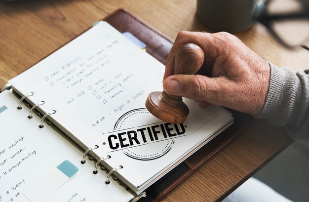 Garantía Concepto Certificado Autorizado Aprobado