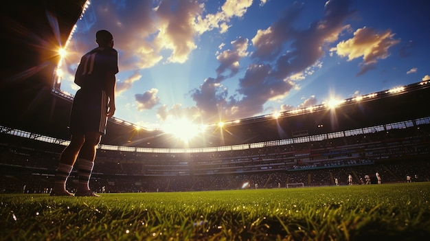 Foto gratuita la gente en el estadio de fútbol