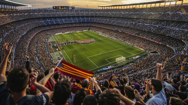 Foto gratuita la gente en el estadio de fútbol