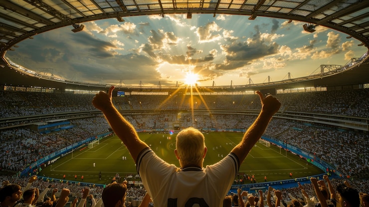 Foto gratuito la gente en el estadio de fútbol