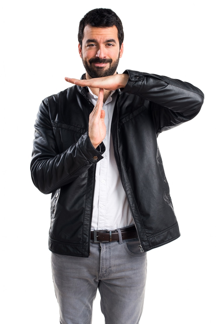 Foto gratuito gesto de la moda del hombre de la pausa del hombre