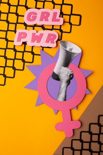 Girl Powers Stilll Life Design