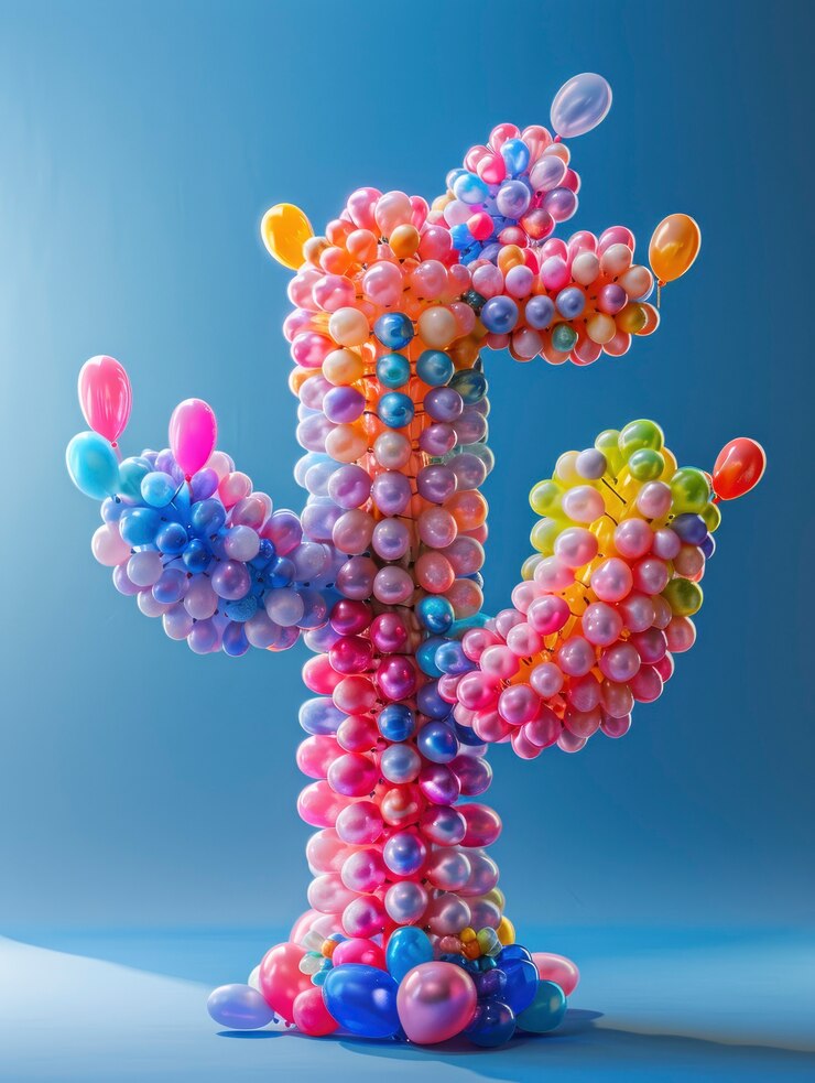 Foto gratuito el giro del globo en forma de cactus