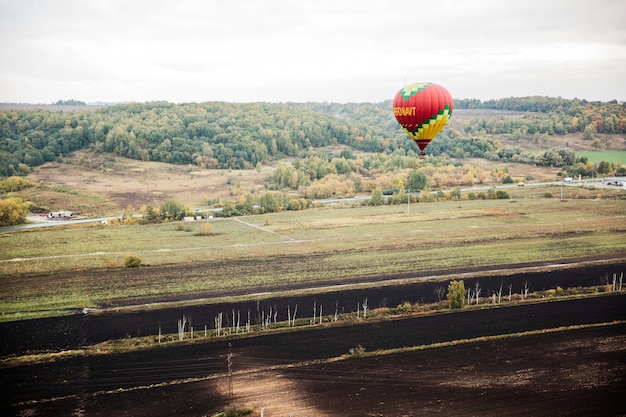 Foto gratuita globo aerostático