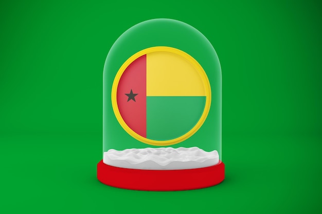Globo terráqueo de Guinea Bissau