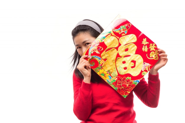 Foto gratuita gordo feliz hombros chino cultura