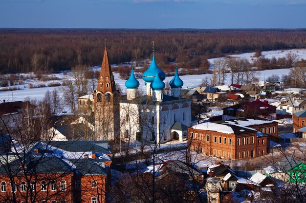 Gorokhovets en invierno. Rusia