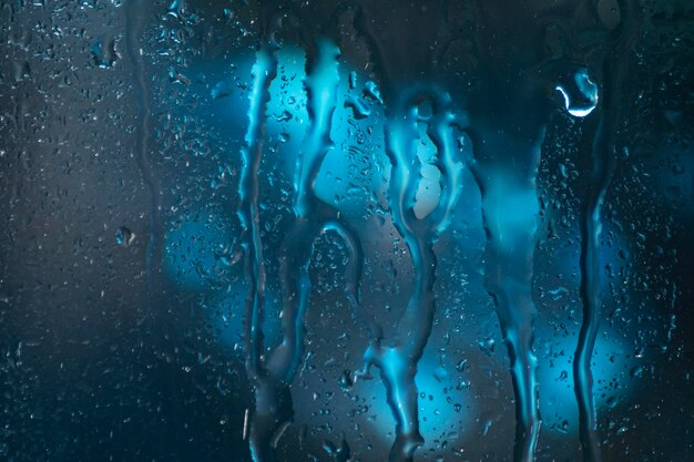 Gotas de lluvia de fondo cerrar