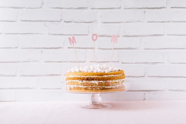 Gran tarta para el día de la madre