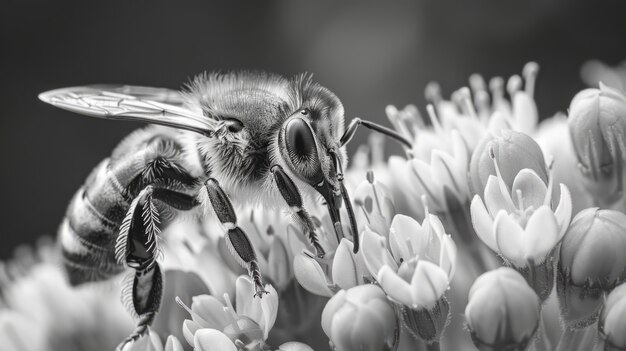 Granja de abejas de cerca