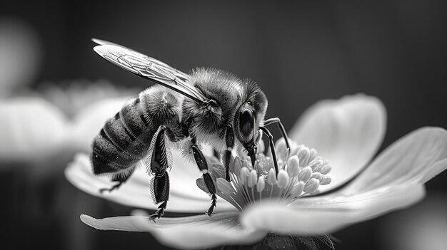 Granja de abejas de cerca