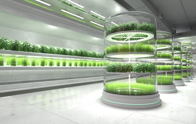 Granja de hortalizas orgánicas Fábrica de plantas hortícolas hidropónicas