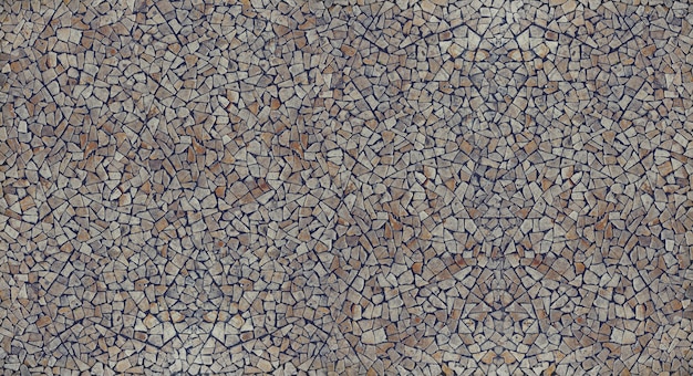 Guijarro grava piedras mosaico de textura de fondo de pared
