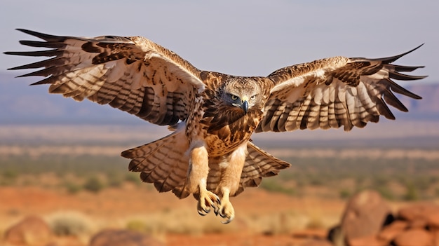 Águila volando en el cielo