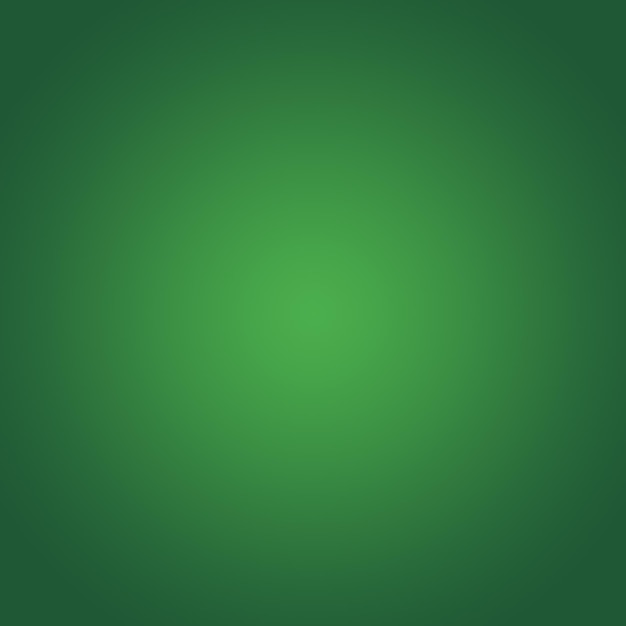 Habitación vacía de fondo de estudio abstracto degradado verde liso de lujo con espacio para texto e imagen