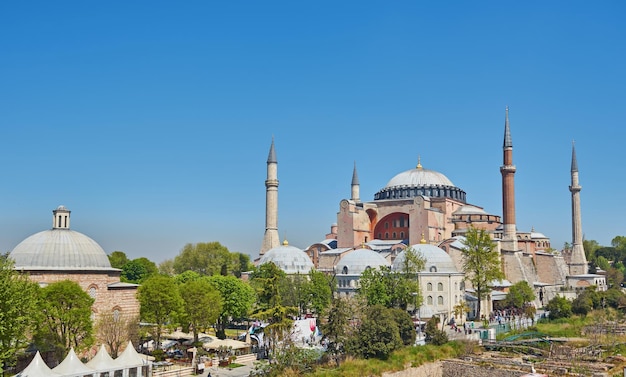 Foto gratuita haghia sophia en estambul turquía