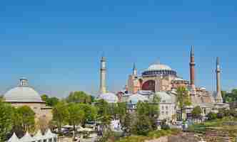 Foto gratuita haghia sophia en estambul turquía