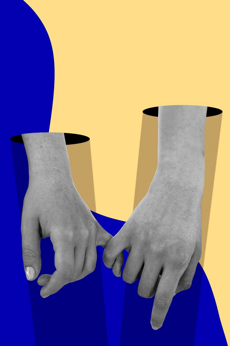 Photo Gratis hand gesture expressing different feelings