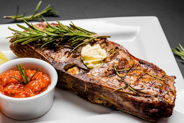 Foto gratuita harina de pescado a la parrilla de cerca