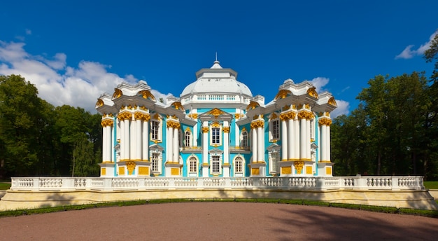 Hermitage Pavilion en el parque de Catherine