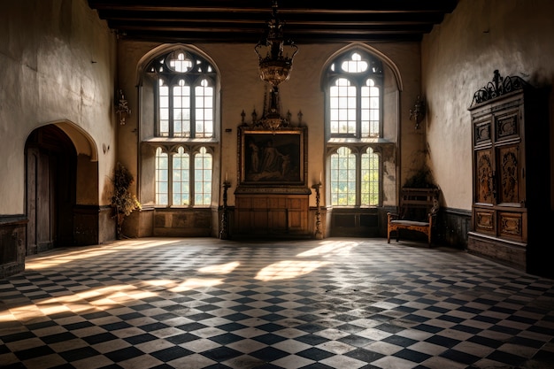 Foto gratuita la hermosa arquitectura del castillo