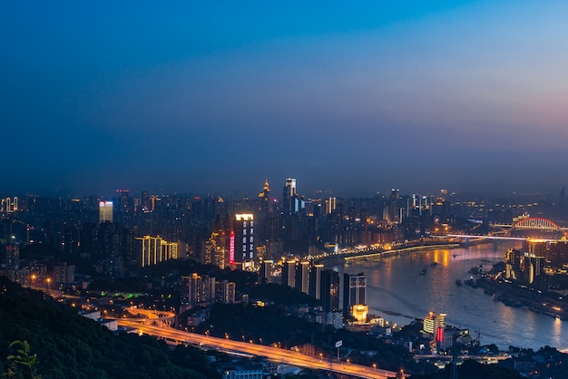 La hermosa ciudad de Chongqing