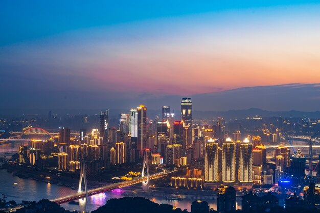 La hermosa ciudad de Chongqing