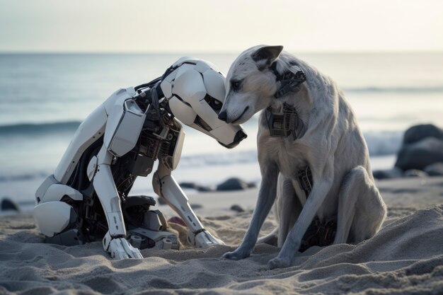 La hermosa conexión de amor entre los perros