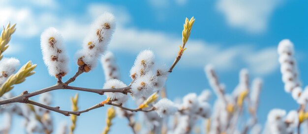 Foto gratuita hermosa flor de algodón imagen generada por ia