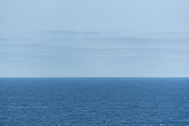 Hermosa foto del mar y el cielo.