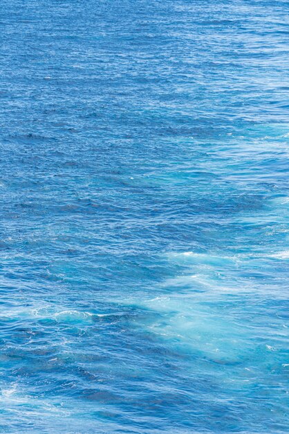 Hermosa foto de las olas del mar