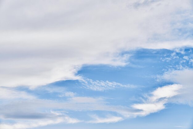 Hermosa imagen de cielo azul