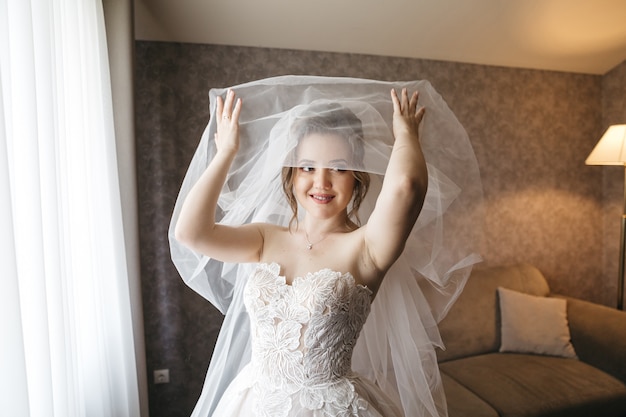 Hermosa novia el día de su boda