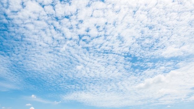 Hermosa nube blanca