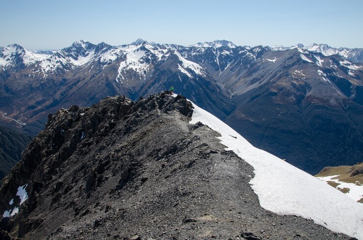 Foto gratuito hermosa vista de avalanche peak, arthur's pass, nueva zelanda