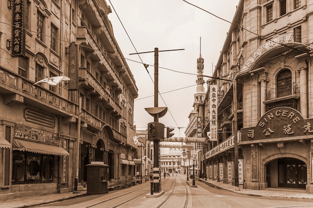 hermosa vista de la ciudad vieja