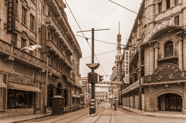 hermosa vista de la ciudad vieja