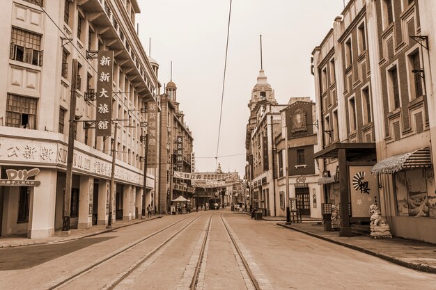 hermosa vista de la ciudad vieja