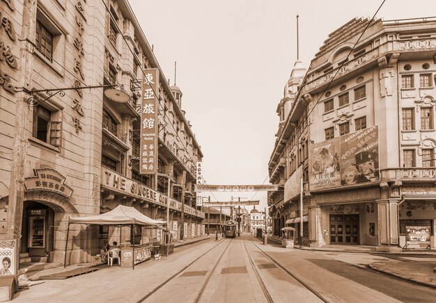 hermosa vista de la ciudad vieja