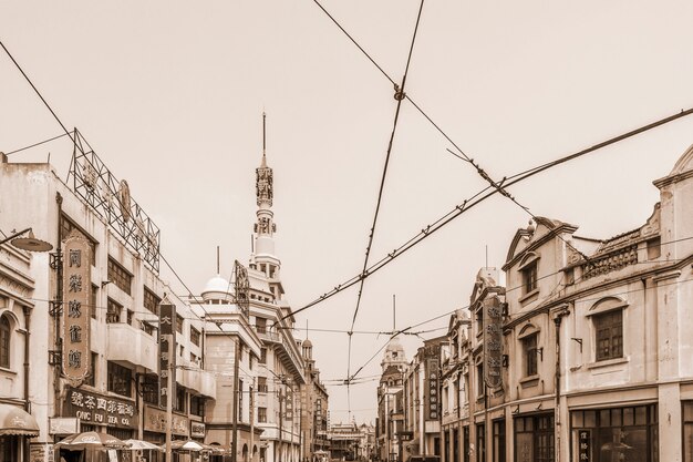 hermosa vista de la ciudad vieja