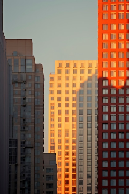 Foto gratuita hermosa vista de la ciudad