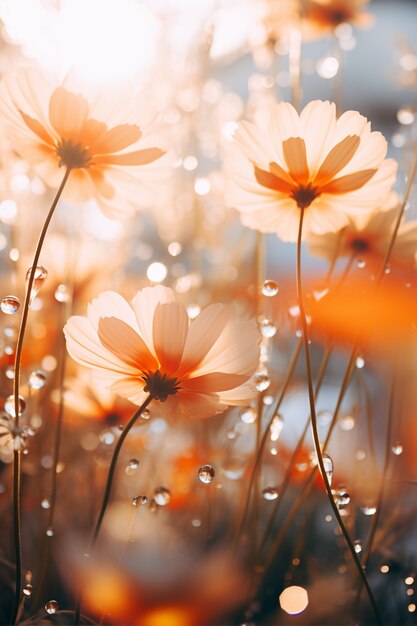 Las hermosas flores que florecen en la primavera