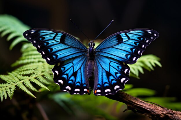 Hermosas mariposas en la naturaleza