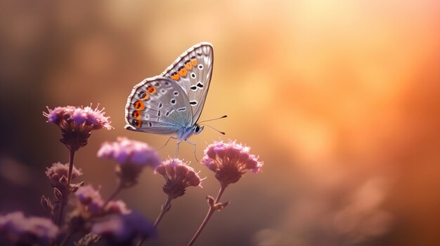 Foto gratuita hermosas mariposas en la naturaleza