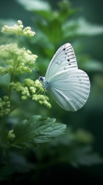 Hermosas mariposas en la naturaleza