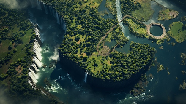 Foto gratuita hermosas vistas del paisaje natural