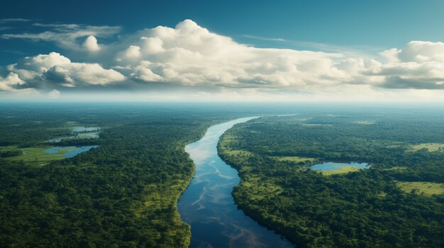 Hermosas vistas del paisaje natural