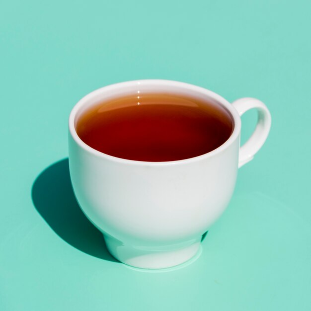 Hermoso bodegón de té
