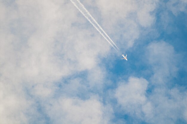 Hermoso cielo con nubes